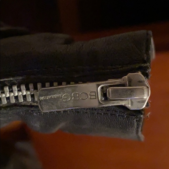 BCBG black leather heel - Picture 2 of 2